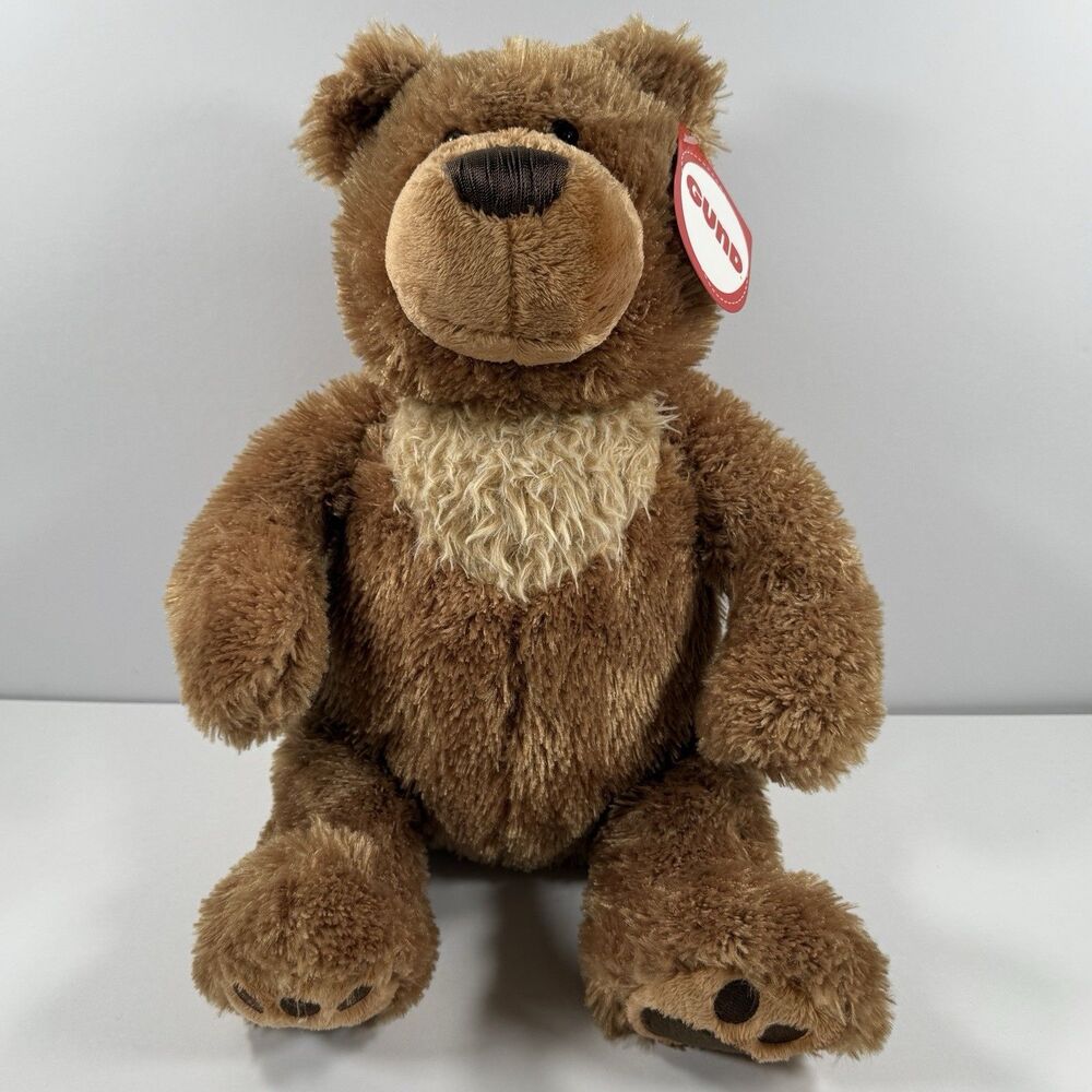 GUND Slumbers Teddy BEAR 6047649 Tan Brown Soft Stuffed Animal Plush Toy w/Tags